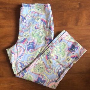 Ralph Lauren Petite Paisley Ankle Pant